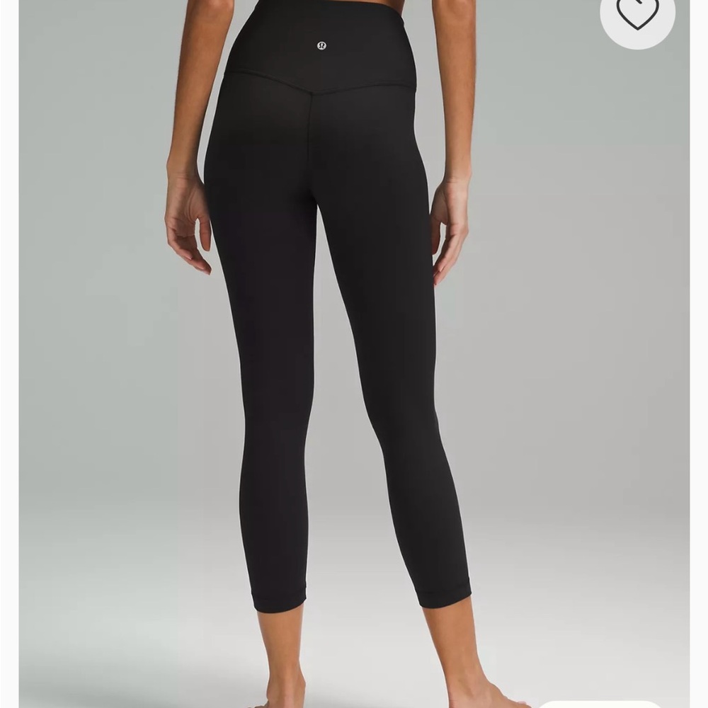 Lululemon high rise align 21” leggings in navy size 4 - Picture 8 of 8
